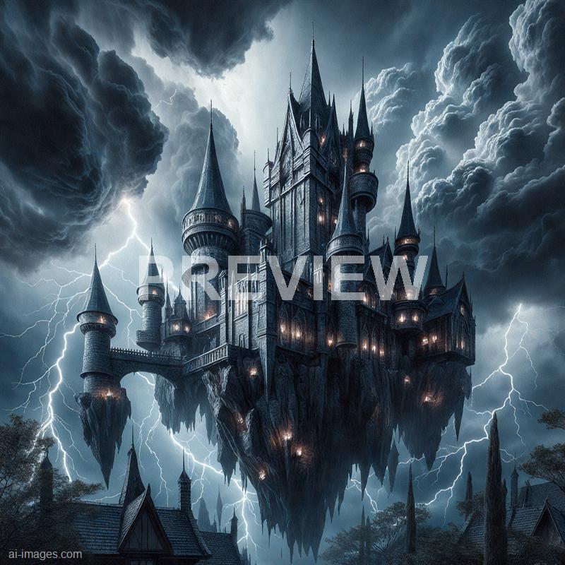 14872 - a-castle-suspended-in-a-stormy-sky-a-gothic-castle-fl_250705172129_00001